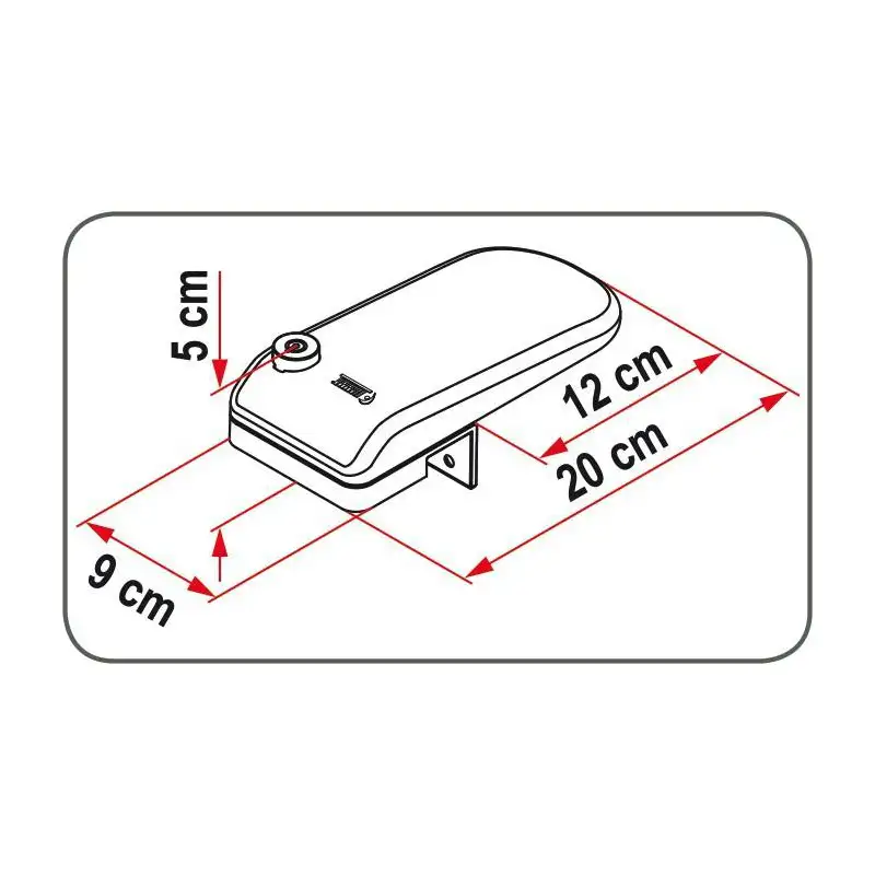 Magnum safe door frame lock