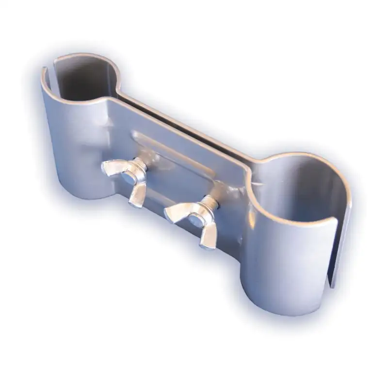 Jokey wheel clothes rack support