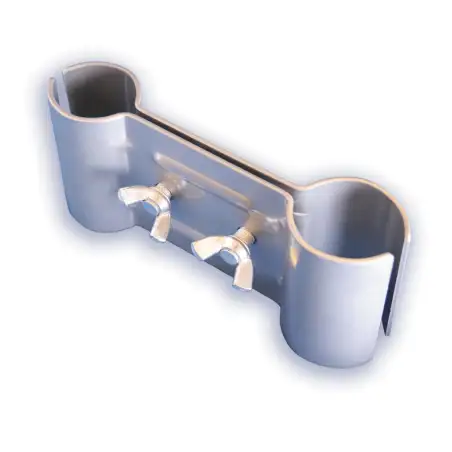 Jokey wheel clothes rack support