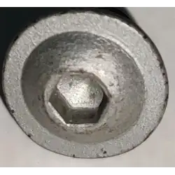 Plate fixing screw
