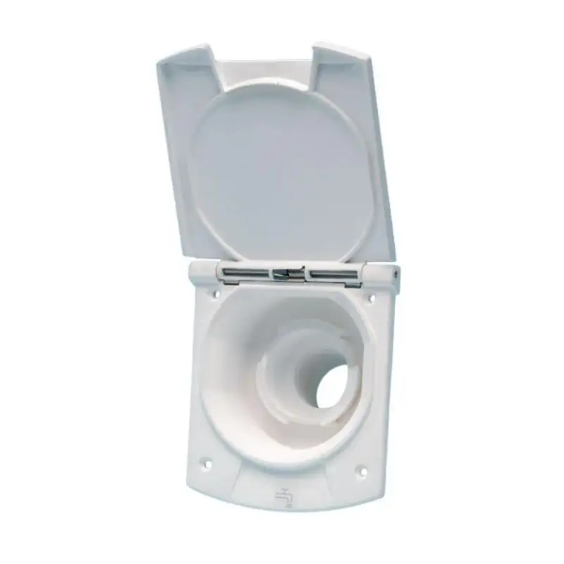 Ø40 water inlet with white magnetic cover