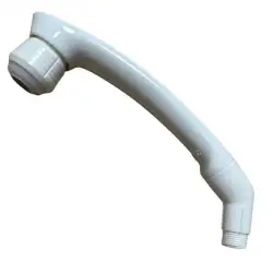 Duschkopf novo r 3/8 weiß