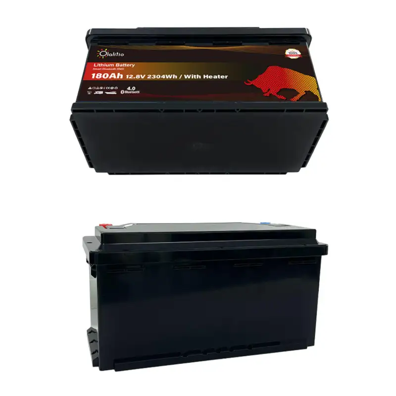 Bateria de lítio lifepo4 180ah com aquecedores