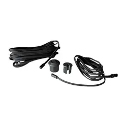 Cable with interior and exterior temperature sensors