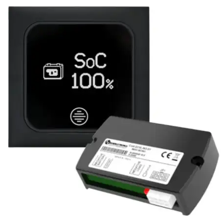 Digitalpanel Ladestatus pt750 grau