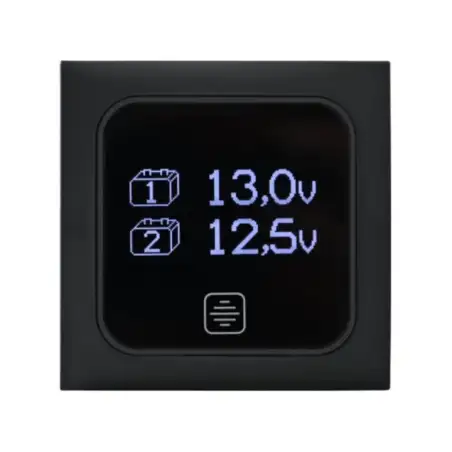 Digitalpanel 2 Batterien pt732 grau