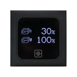 Digital panel 2 tanks pt722 gray