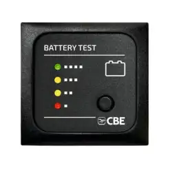 Panel indicador bateria mtb gris