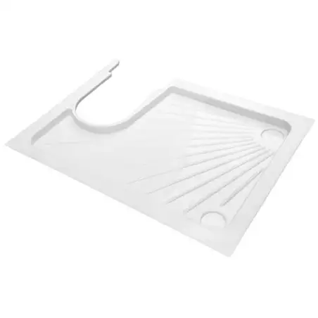 Shower tray 1100 x 800 left instlac.wc