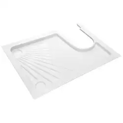 Shower tray 1100 x 800 right. instlac.wc