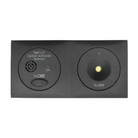 cbe 12v alarm. gray carbon monoxide bmtco