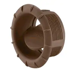 Boca salida aire en extremo marron claro