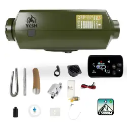 Kit calefaccion estacionaria diesel 2kw 12v ycsh - homologable