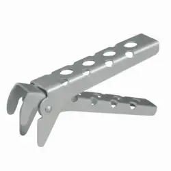 Camping pan clamp handle
