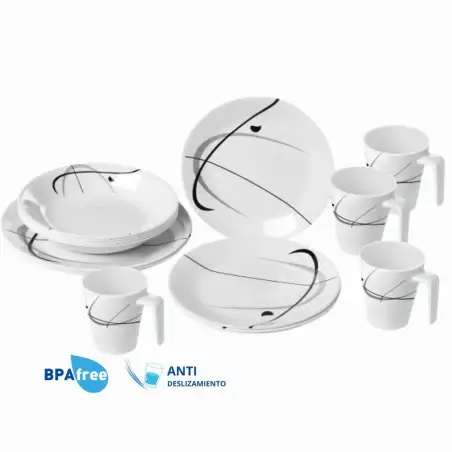 Serenade brunner tableware 16 pieces