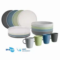 Stoviglie Dolomit Brunner 16 pezzi