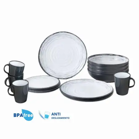 Granada brunner tableware 16 pieces