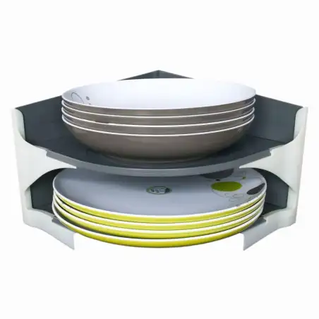 Soporte esquinero para platos ekkoo