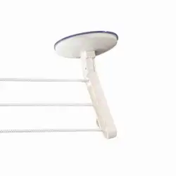 3 rope suction cup clothesline