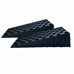 Pair of mgi non-slip xl leveling wedges