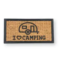 Tapete caravana coco com fundo borracha 25 x 50