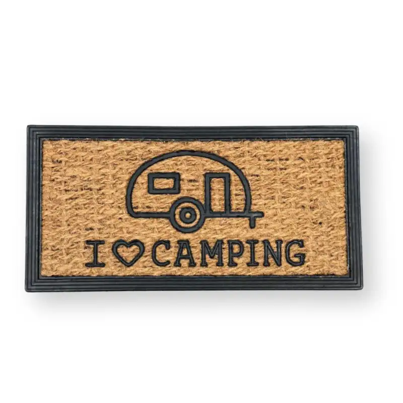 Tappeto caravan in cocco con fondo in gomma 25 x 50