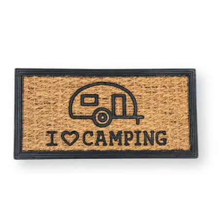 Tappeto caravan in cocco con fondo in gomma 25 x 50