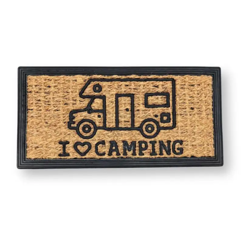 Alfombra camper coco base goma 25 x 50