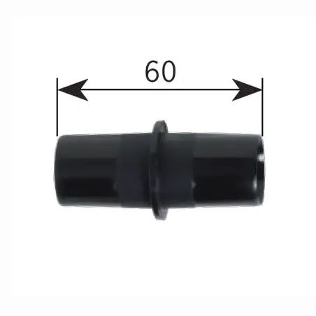 Plastic tube connection 60mm or 22mm