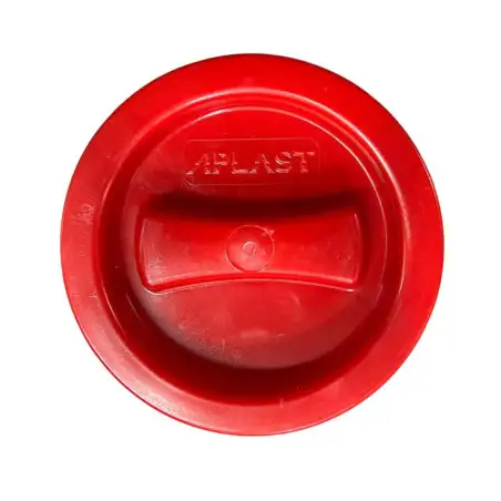 Tapon deposito macho rojo - rosca Ø 120 mm