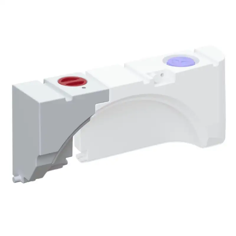 Deposito ruota sinistra 28l per vw-t6/transit cust. - collegabile a 161887