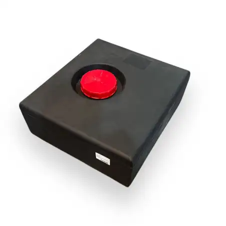 Tanque de água suja 55 l - 50x55x20 cm - rosca macho