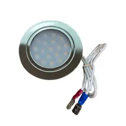 Recessed spotlight 1.2w satin LED