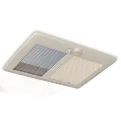 Claraboia Dometic midi heki 700 x 500 manivela branca sem ventilação