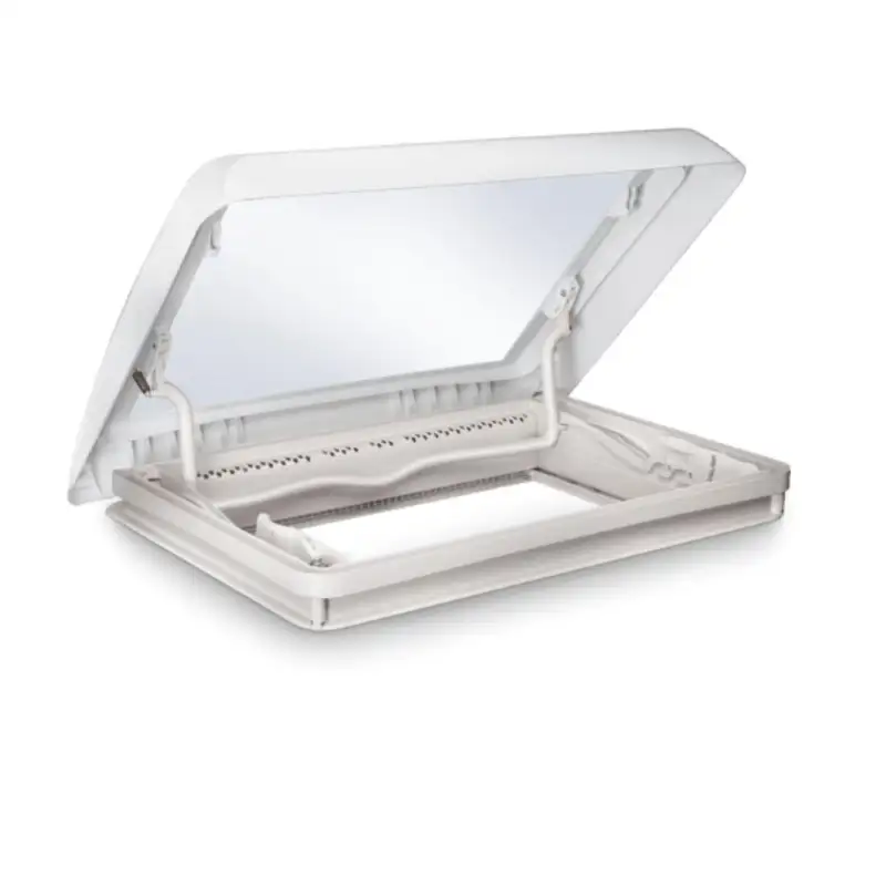 Dometic midi heki skylight 700 x 500 white lever without ventilation