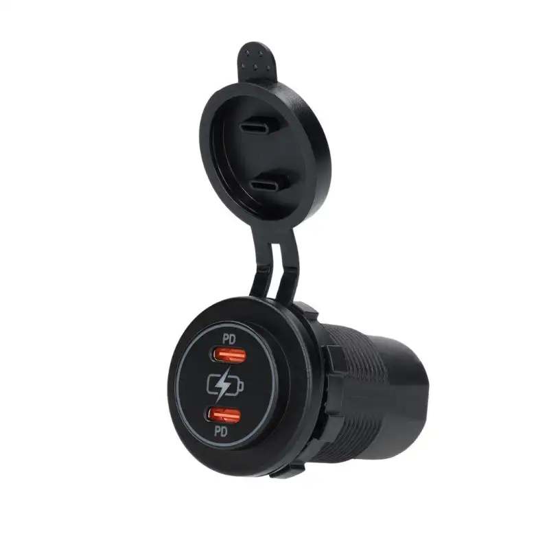 Doppio caricatore USB-C integrato