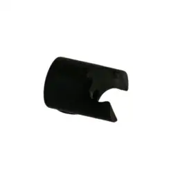 Suporte de chuveiro preto