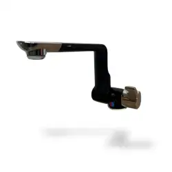 Miscelatore monocomando Arona nero/cromo