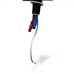 Arona black/chrome single lever mixer tap