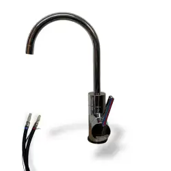 Lucca chrome single-lever metal mixer tap