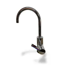 Lucca chrome single-lever metal mixer tap