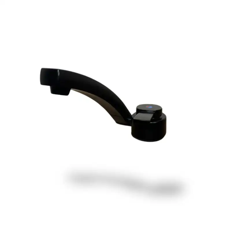 Florenz kompakt black single lever mixer tap