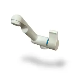 Style 2002 white single-lever mixer tap