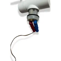 Style 2002 white single-lever mixer tap