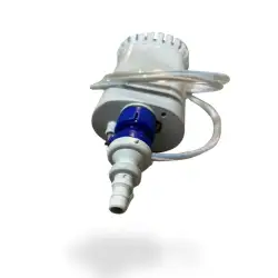 Tandem-Tauchpumpe 19l, 12V, Rückschlagventil