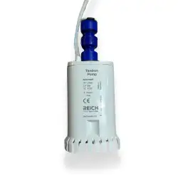 Bomba submersível tandem 19l, válvula anti-retorno 12v e conexão rápida