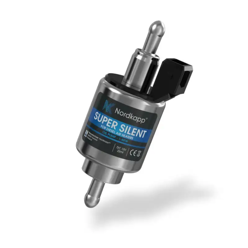 Ultra-leise Ölpumpe 12v.22ml Nordkapp.