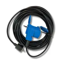 Extensão de 15m. cee duplo masculino com bolsa transp.