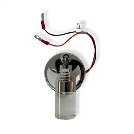 Faretto led cromato 12v 70 lm usb touch