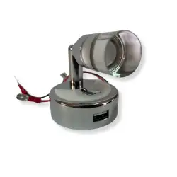 Chrome led spotlight 12v 70 lm usb touch